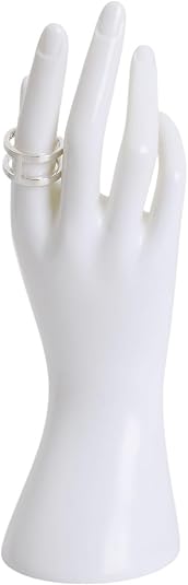 Amazon | [ショロ ジュエリー] H Ring with Hair Line シルバー S